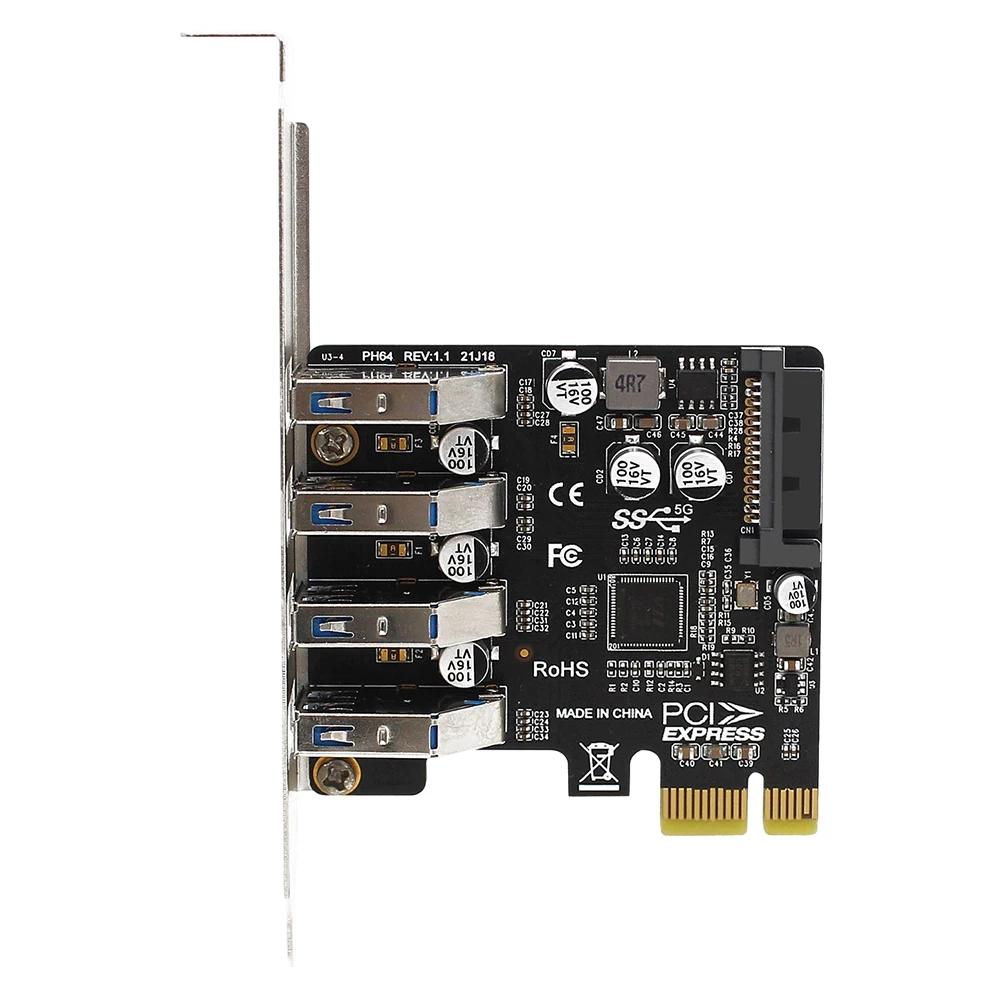 ũž USB 3.0 PCI-E Ȯ ī, 5Gbps PCIe USB 3.0  , USB 3.0 PCI ͽ  Ʈѷ , 4 Ʈ